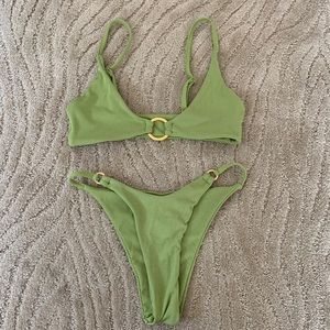 SMALL SHEIN light green bikini